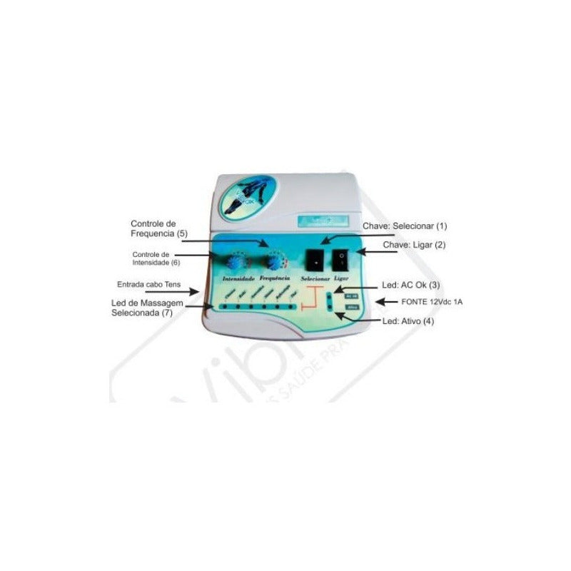 Vibra Mais - Massageador Muscular Eletrônico